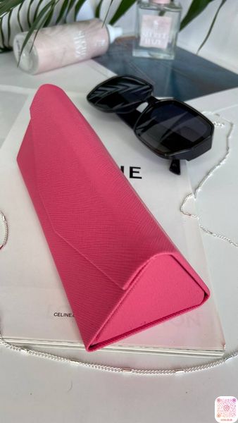 Чохол для сонцезахисних окулярів Темно-рожевий Eco 348 фото